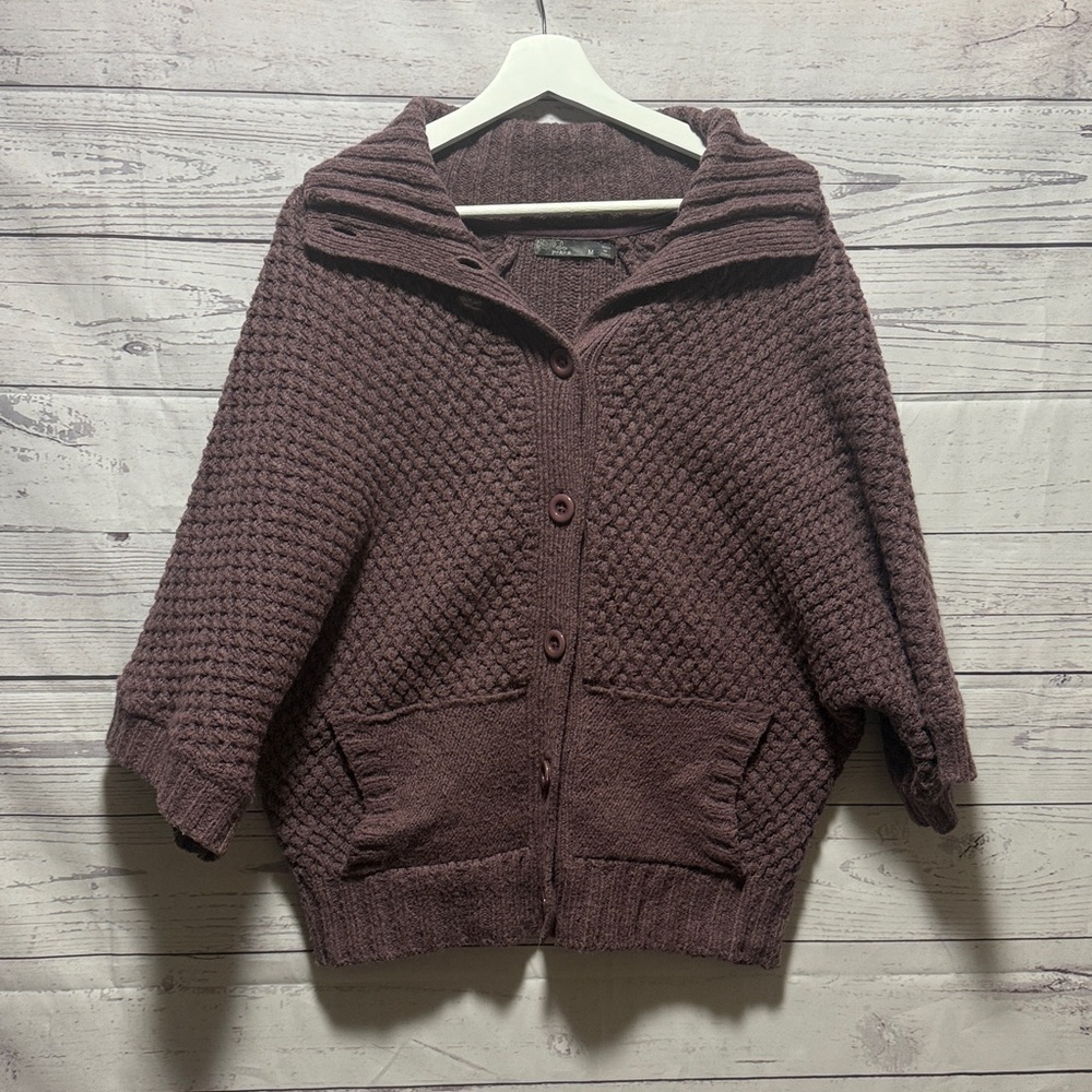 Prana knit top with relaxed sleeves